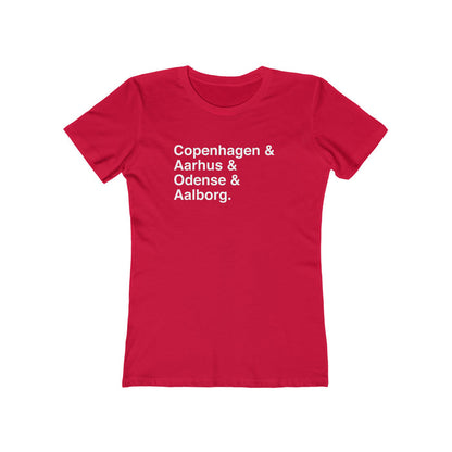 Cities Of Denmark Women's Fit T-Shirt