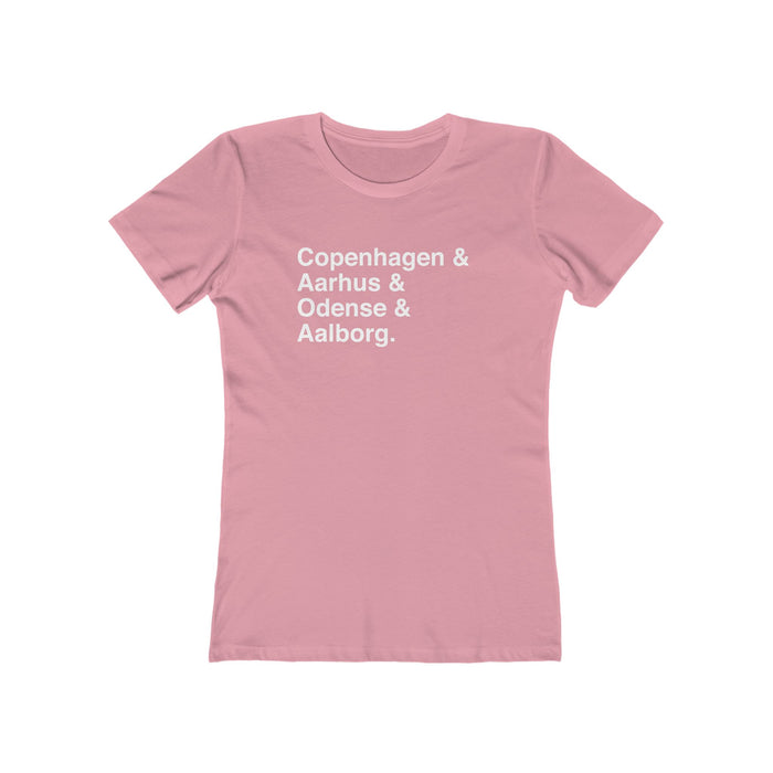 Cities Of Denmark Women's Fit T-Shirt