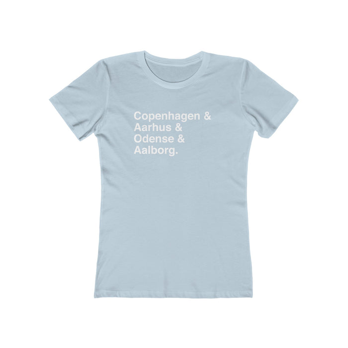 Cities Of Denmark Women's Fit T-Shirt