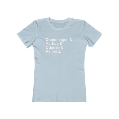 Cities Of Denmark Women's Fit T-Shirt