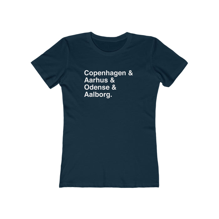 Cities Of Denmark Women's Fit T-Shirt