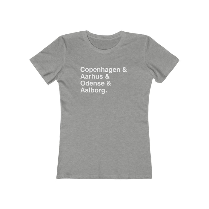 Cities Of Denmark Women's Fit T-Shirt