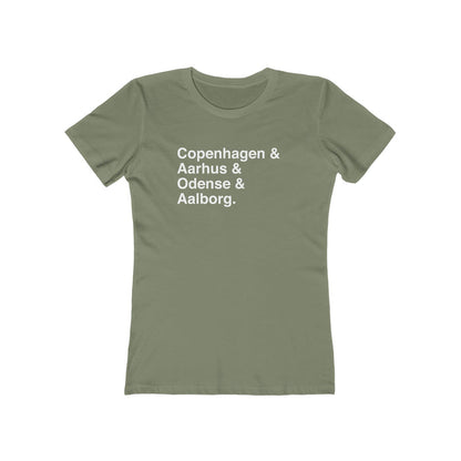 Cities Of Denmark Women's Fit T-Shirt
