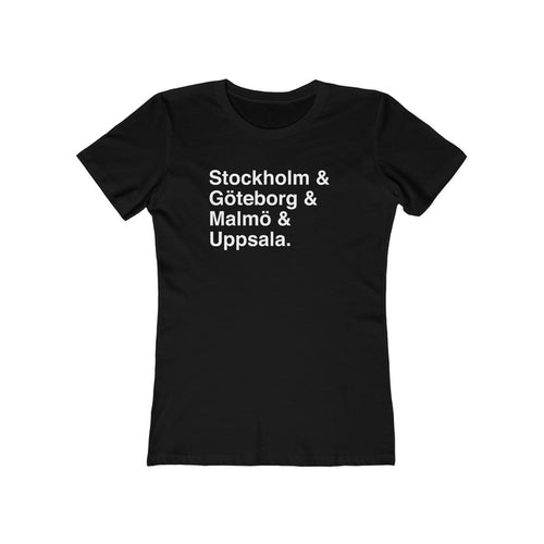 Cities Of Sweden Women's Fit T-Shirt