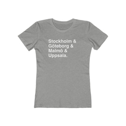 Cities Of Sweden Women's Fit T-Shirt