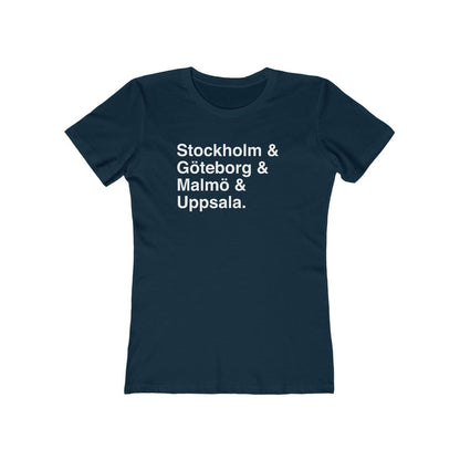 Cities Of Sweden Women's Fit T-Shirt