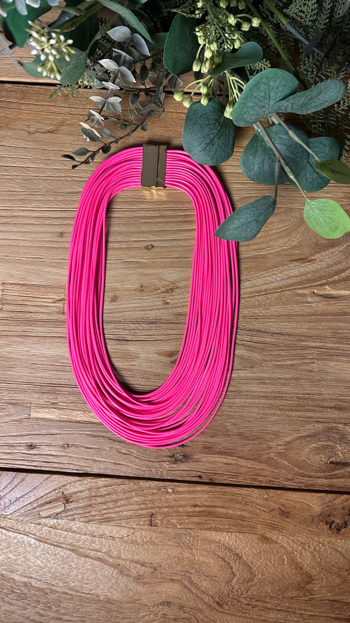 Collar cuerdas +3colores