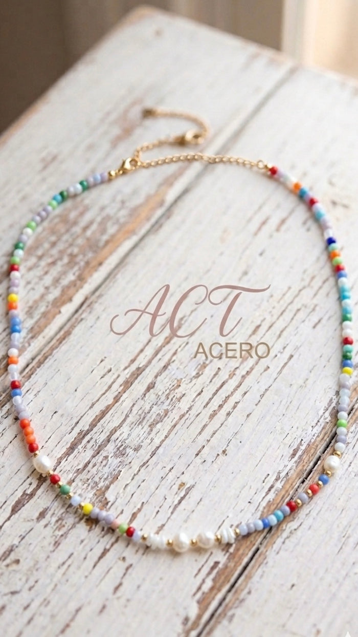 Collar perlas