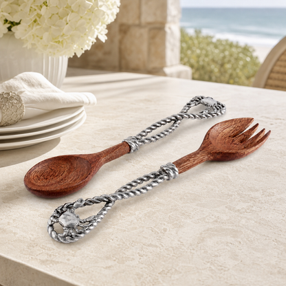 Crab & Rope Salad Server Set 2