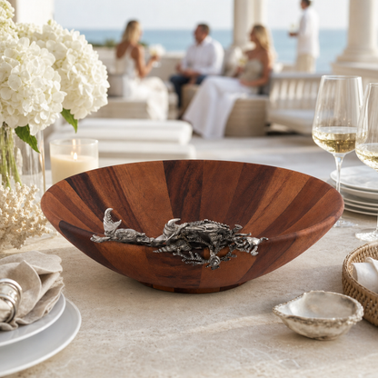 Crab Salad Serving Bowl 7