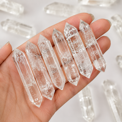 Crystal Quartz Point Pencils ( Mental Clarity and Emotional Stability)