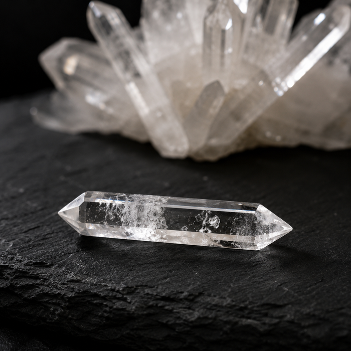 Crystal Quartz Point Pencils ( Mental Clarity and Emotional Stability)