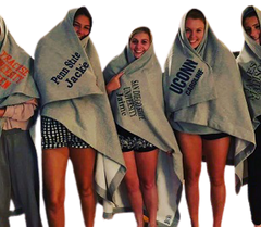 Custom Fleece Blanket (Please specify the customization in the NOTE TO SENDER BOX on the check out page)