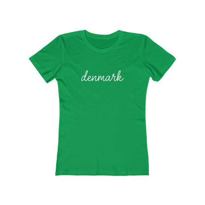 Denmark Script Women's Fit T-Shirt