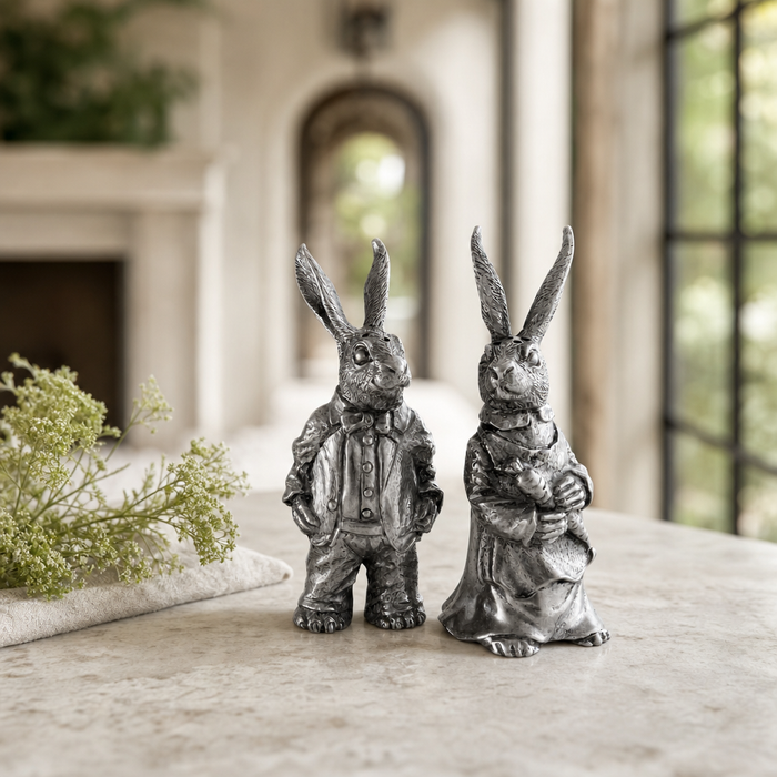 Dressed Rabbits Salt & Pepper Set 2