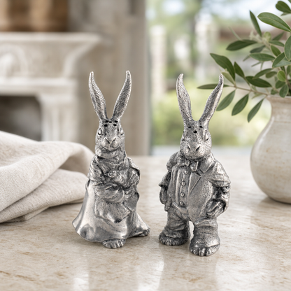 Dressed Rabbits Salt & Pepper Set 3