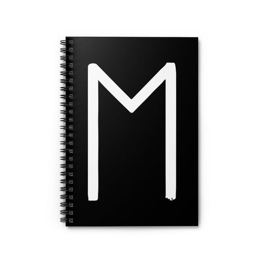 Ehwaz (Horse) Viking Rune Spiral Notebook Scandinavian Design Studio