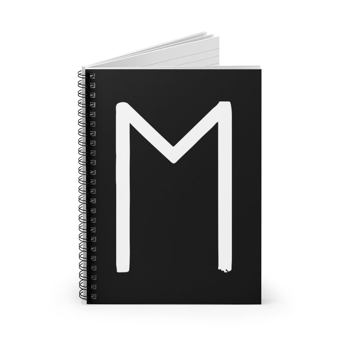 Ehwaz (Horse) Viking Rune Spiral Notebook Scandinavian Design Studio
