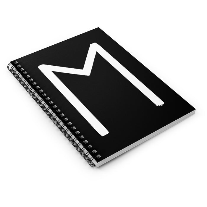 Ehwaz (Horse) Viking Rune Spiral Notebook Scandinavian Design Studio