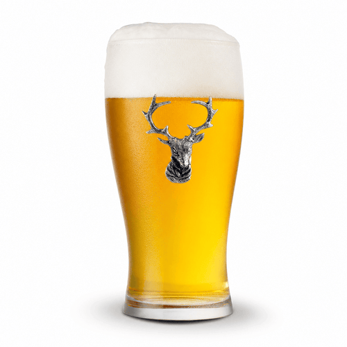 Elk Head Beer Glass 1