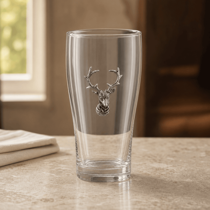 Elk Head Beer Glass 3