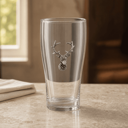 Elk Head Beer Glass 3