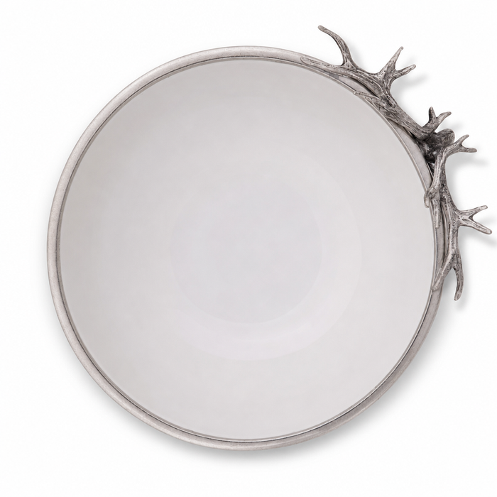 Elk Head Stoneware Bowl Larger 8
