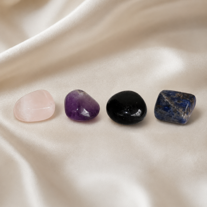 EMPATH PROTECTION Crystal Kit, Gemstone Tumble Kit, Empathy Crystal Gift Set