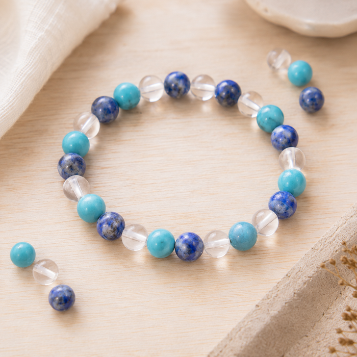 Enhance Logic, Efficiency & Social Communication Crystal Bracelet.