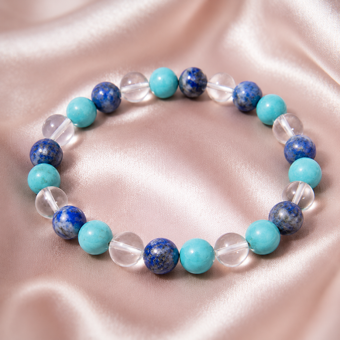 Enhance Logic, Efficiency & Social Communication Crystal Bracelet.