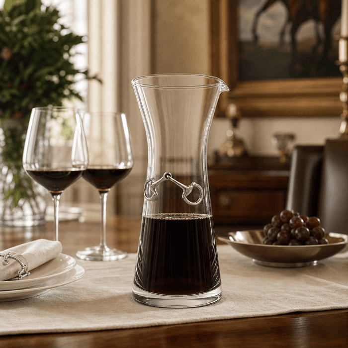 Equestrian Bit Wine Carafe 6