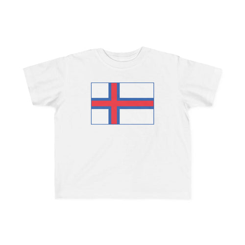Faroese Flag Toddler Tee