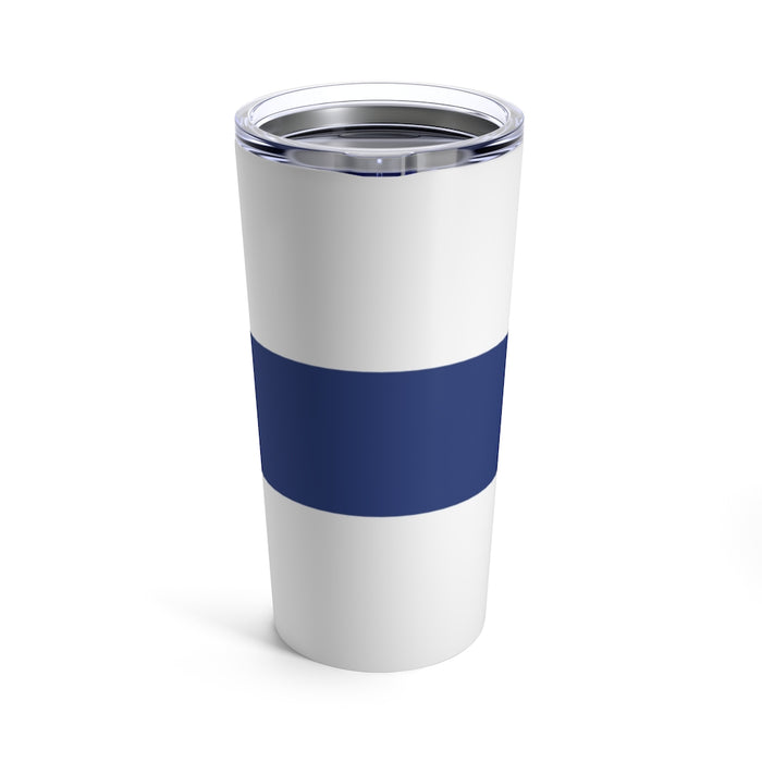 Finnish Flag 20 oz Insulated Tumbler Scandinavian Design Studio
