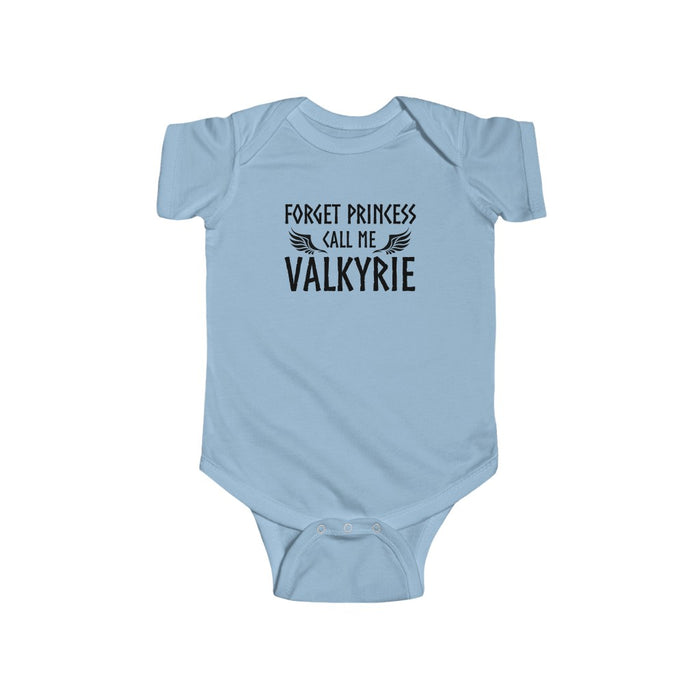 Forget Princess Call My Valkyrie Baby Bodysuit Scandinavian Design Studio