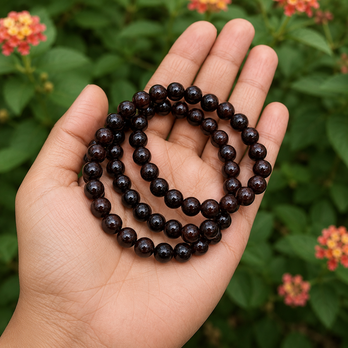 antique garnet bracelet