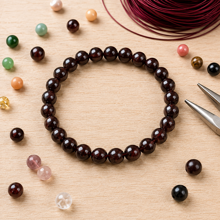 garnet bracelet