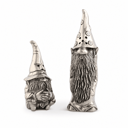 Gnome Pewter Salt and Pepper 1