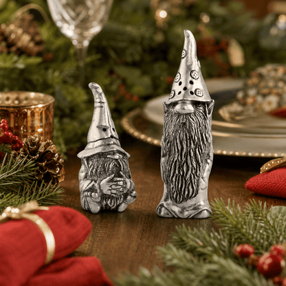 Gnome Pewter Salt and Pepper 2