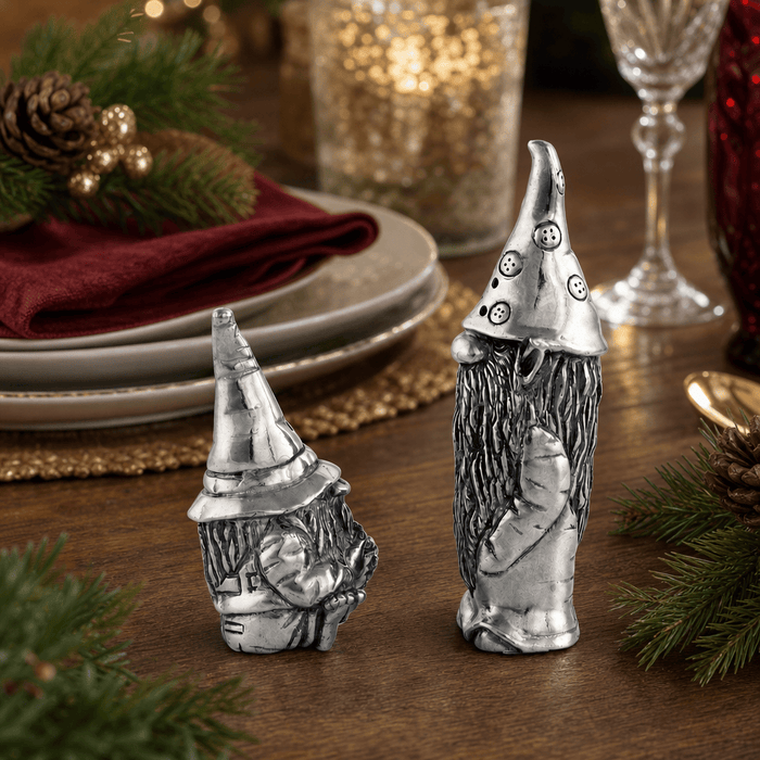 Gnome Pewter Salt and Pepper 3