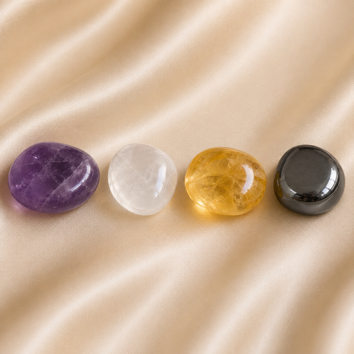 GOOD FORTUNE Crystal Kit, Gemstone Tumble Kit, Good fortune Crystal Gift Set