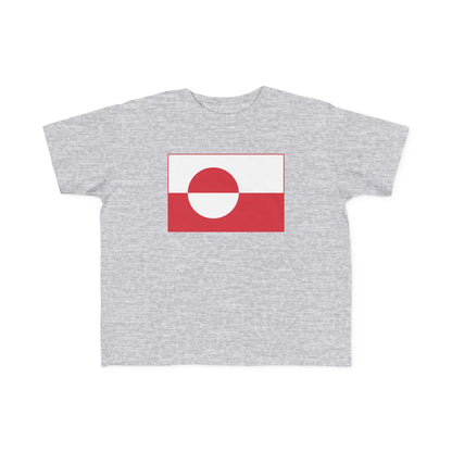 Greenlandic Flag Toddler Tee