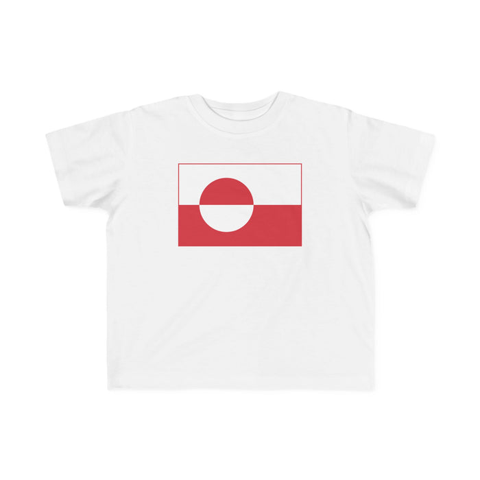Greenlandic Flag Toddler Tee