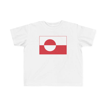 Greenlandic Flag Toddler Tee