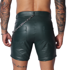 Hide Green Short vista posterior de Gigo Underwear