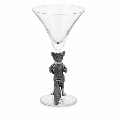 Hunting Dressed Fox Cocktail / Martini Glass 8