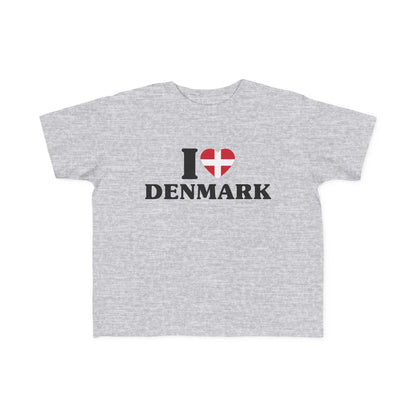 I Love Denmark Toddler Tee