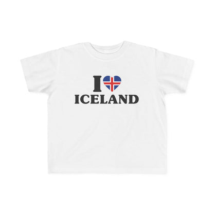 I Love Iceland Toddler Tee