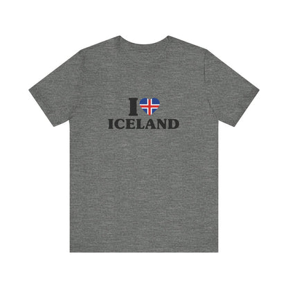 I Love Iceland Unisex T-Shirt