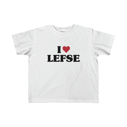 I Love Lefse Toddler Tee