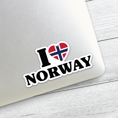 I Love Norway Sticker